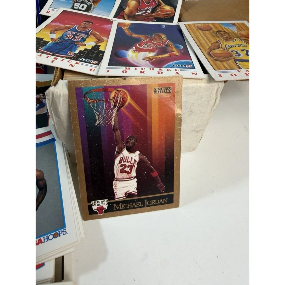 Huge Basketball Cards Lot (1,684 Pcs) - 1989-1993s Collection